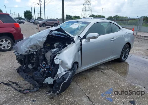 2015 Lexus Is 250C z USA, uszkodzony, nr VIN JTHFF2C23F2533277